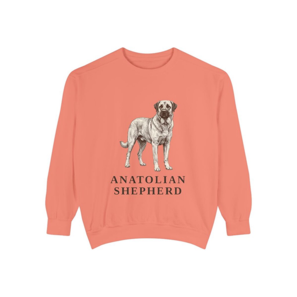 Anatolian Shepherd Sweatshirt, Terracotta, front view