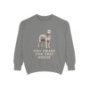 Aussiedoodle Humor Sweatshirt, Grey, front view