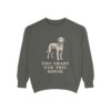 Aussiedoodle Humor Sweatshirt, Pepper, front view