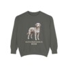 Aussiedoodle Mom Sweatshirt, Pepper, front view
