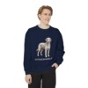 Aussiedoodle Sweatshirt, True Navy, person 1 front
