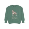 Australian Cattle Dog Humor Sweatshirt, Light Green, front view