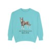 Australian Kelpie Sweatshirt, Chalky Mint, front view