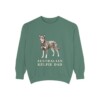 Australian Kelpie Dad Sweatshirt, Light Green, front view