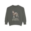 Australian Kelpie Humor Sweatshirt, Pepper, front view