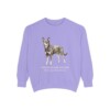 Australian Kelpie Latin Sweatshirt, Violet, front view
