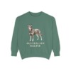 Australian Kelpie Sweatshirt, Light Green, front view