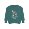australian-kelpie-sweatshirt-mom-blue-spruce Australian Kelpie Mom Sweatshirt, Blue Spruce, front view