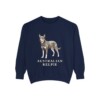 Australian Kelpie Sweatshirt, True Navy, front view