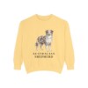 Australian Shepherd Sweatshirt, Butter, front view