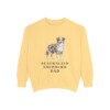 Australian Shepherd Dad Sweatshirt, Butter, front view