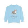 Australian Shepherd Dad Sweatshirt, Chambray, front view