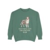 Australian Shepherd Dad Sweatshirt, Light Green, front view