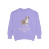 Australian Shepherd Dad Sweatshirt, Violet, front view