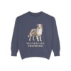 Australian Shepherd Sweatshirt, Denim, front view