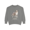 Australian Shepherd Latin Sweatshirt, Grey, front view
