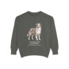 Australian Shepherd Latin Sweatshirt, Pepper, front view