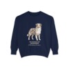 Australian Shepherd Latin Sweatshirt, True Navy, front view