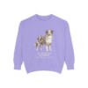 Australian Shepherd Latin Sweatshirt, Violet, front view