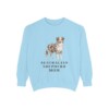 Australian Shepherd Mom Sweatshirt, Chambray, front view