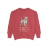 Australian Terrier Humor Sweatshirt, Crimson, front view