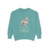 Australian Terrier Humor Sweatshirt, Seafoam, front view