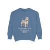Australian Terrier Mom Sweatshirt, Blue Jean, front view
