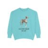 Azawakh Dad Sweatshirt, Chalky Mint, front view