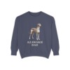 Azawakh Dad Sweatshirt, Denim, front view