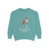 Azawakh Dad Sweatshirt, Seafoam, front view