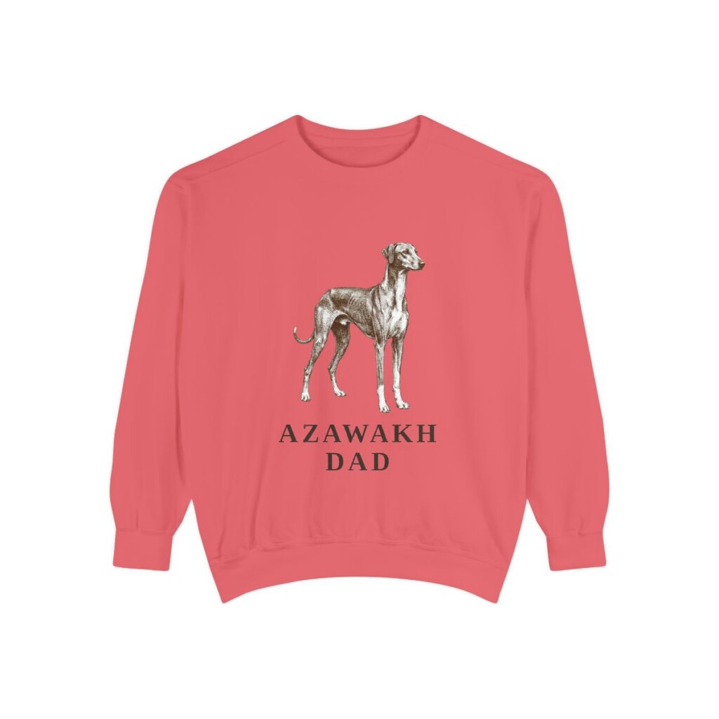 Azawakh Dad Sweatshirt, Watermelon, front view