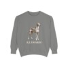 Azawakh Sweatshirt, Grey, front view