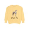 Azawakh Humor Sweatshirt, Butter, front view