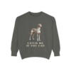 Azawakh Humor Sweatshirt, Pepper, front view