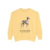 Azawakh Latin Sweatshirt, Butter, front view
