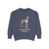 Azawakh Mom Sweatshirt, Denim, front view