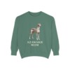 Azawakh Mom Sweatshirt, Light Green, front view