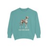 Azawakh Sweatshirt, Seafoam, front view