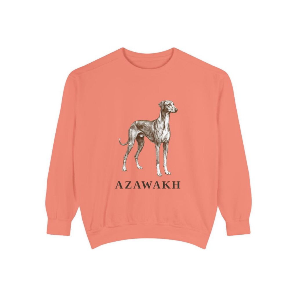 Azawakh Sweatshirt, Terracotta, front view