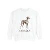 Azawakh Sweatshirt, White, front view