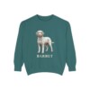 Barbet Sweatshirt, Blue Spruce, front view
