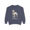 Barbet Sweatshirt, Denim, front view