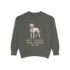 Barbet Humor Sweatshirt, Pepper, front view