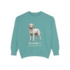 Barbet Latin Sweatshirt, Seafoam, front view