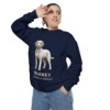 Barbet Latin Sweatshirt, True Navy, person 2 context