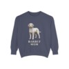 Barbet Mom Sweatshirt, Denim, front view
