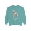 Barbet Mom Sweatshirt, Seafoam, front view