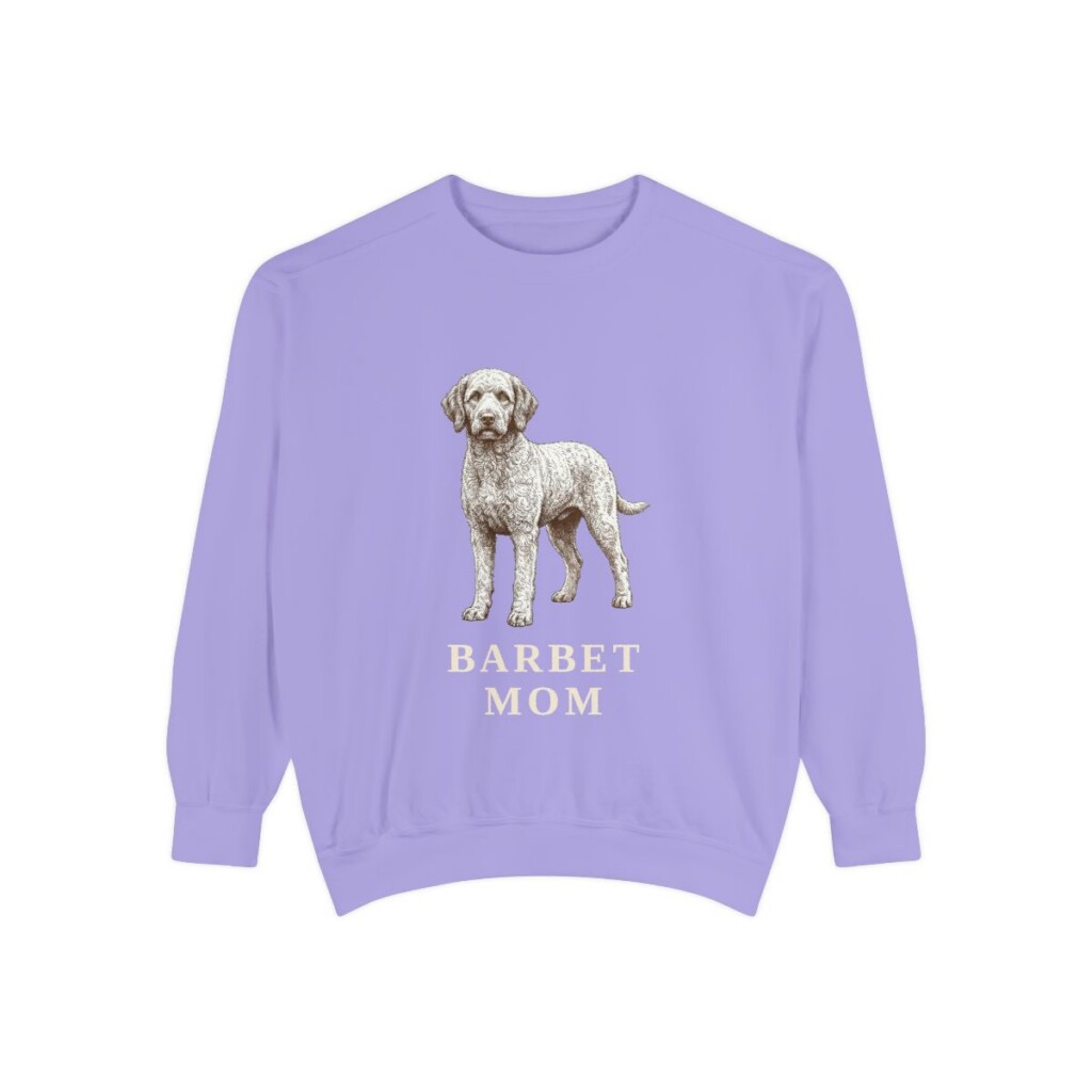 Barbet Mom Sweatshirt, Violet, front view