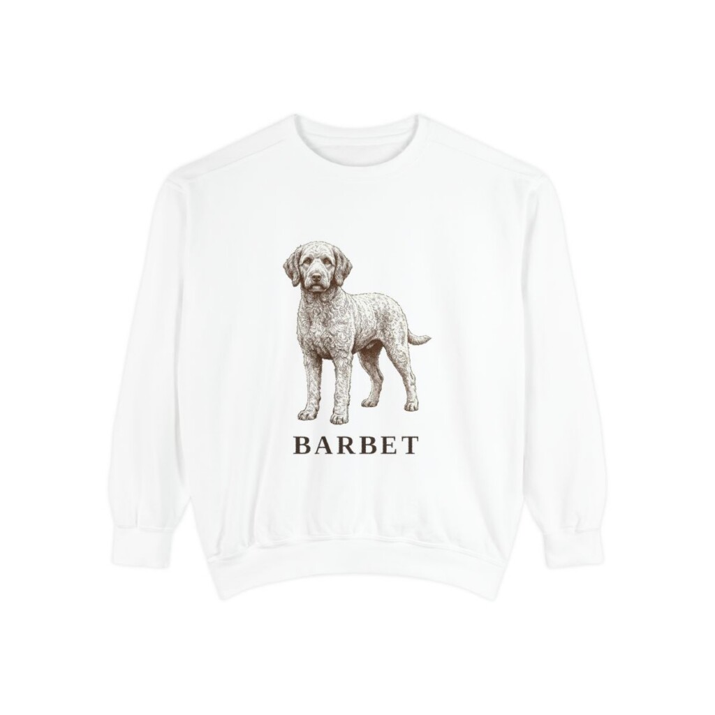 Barbet Sweatshirt, White, front view