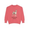 Basenji Dad Sweatshirt, Watermelon, front view